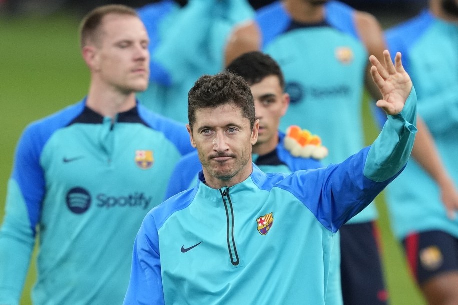 Robert Lewandowski /ALEJANDRO GARCIA  /PAP/EPA