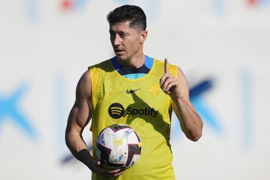 Robert Lewandowski /	Alejandro Garcia /PAP/EPA
