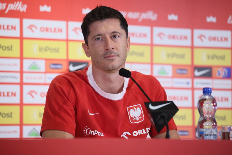 Robert Lewandowski / 	Leszek Szymański    /PAP