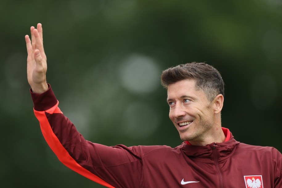 Robert Lewandowski / 	Leszek Szymański    /PAP