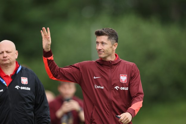 Robert Lewandowski / 	Leszek Szymański    /PAP