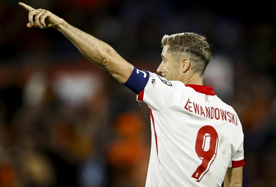 Robert Lewandowski /Maurice van Steen /PAP/EPA