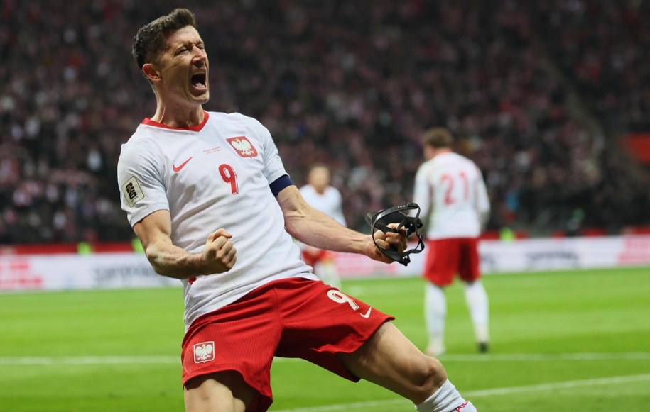 Robert Lewandowski /Leszek Szymański /PAP