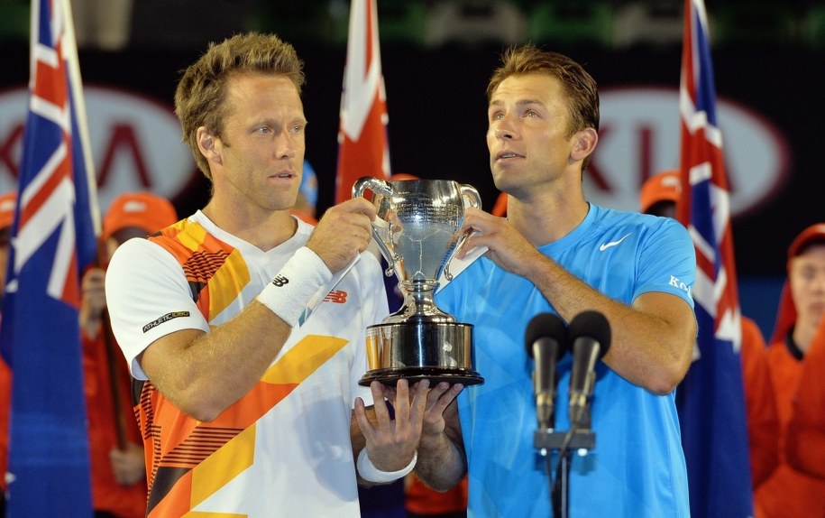 Robert Lindstedt i Łukasz Kubot /JOE CASTRO /PAP/EPA