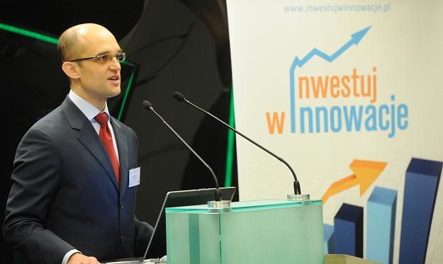 Robert Majkowski, prezes Funduszu Hipotecznego DOM, na debiucie na NewConnect /PAP