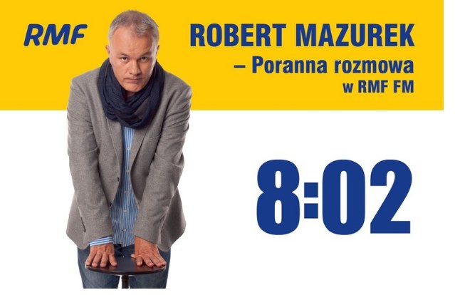 Robert Mazurek zaprasza na Poranną rozmowę w RMF FM /RMF