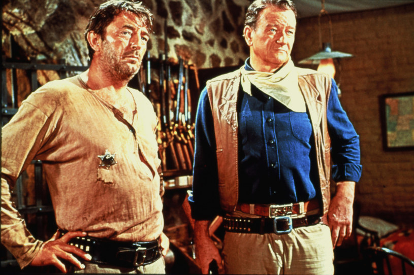 Robert Mitchum i John Wayne w filmie "El Dorado" (1966) /AKPA