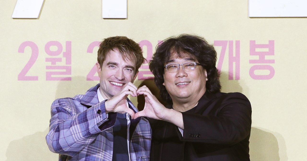 Robert Pattinson i Bong Joon-ho /Chung Sung-Jun/Getty Images /Getty Images