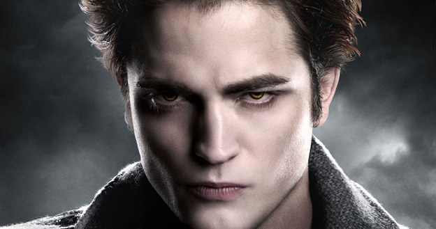 Robert Pattinson jako Edward Cullen w "Zmierzchu" /materiały dystrybutora