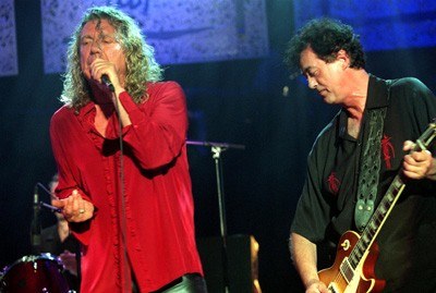 Robert Plant i Jimmy Page (Led Zeppelin) /AFP