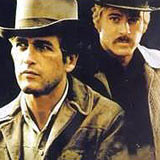 Robert Redford i Paul Newman w filmie "Butch Cassidy i Sundance Kid" /