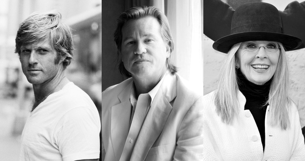 Robert Redford, Val Kilmer i Diane Keaton /Art Zelin/Steve Granitz/Rob Loud /Getty Images