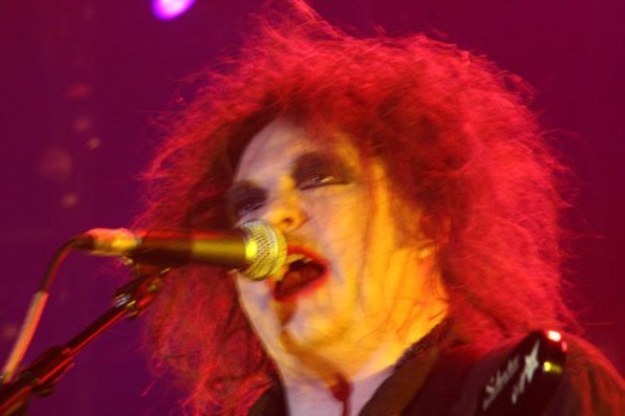 Robert Smith (the Cure), koncert w Katowicach, w 2008 roku /INTERIA.PL