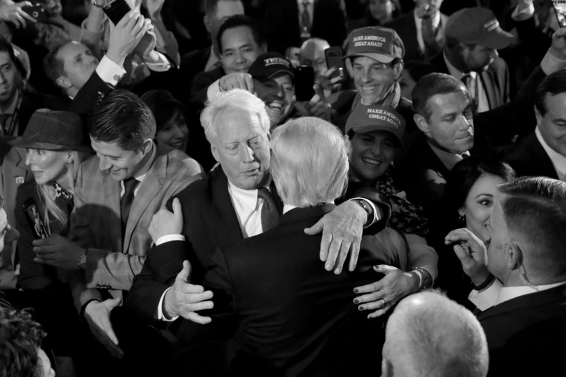 Robert Trump i jego brat Donald, prezydent USA, na zdjęciu z 2016 roku /AFP