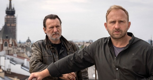 Robert Więckiewicz i Borys Szyc w filmie "Vinci 2" /materiały prasowe