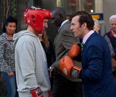 Robert Więckiewicz i Piotr Głowacki w filmie "Król życia" - fot. Albert Zawada