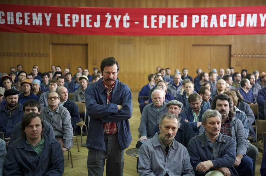 Robert Więckiewicz na planie filmu /PAP/Adam Warżawa    /PAP