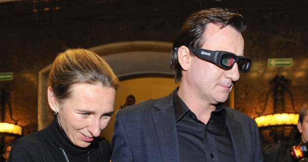 Robert Więckiewicz, Natalia Adaszyńska (żona) /MWMedia