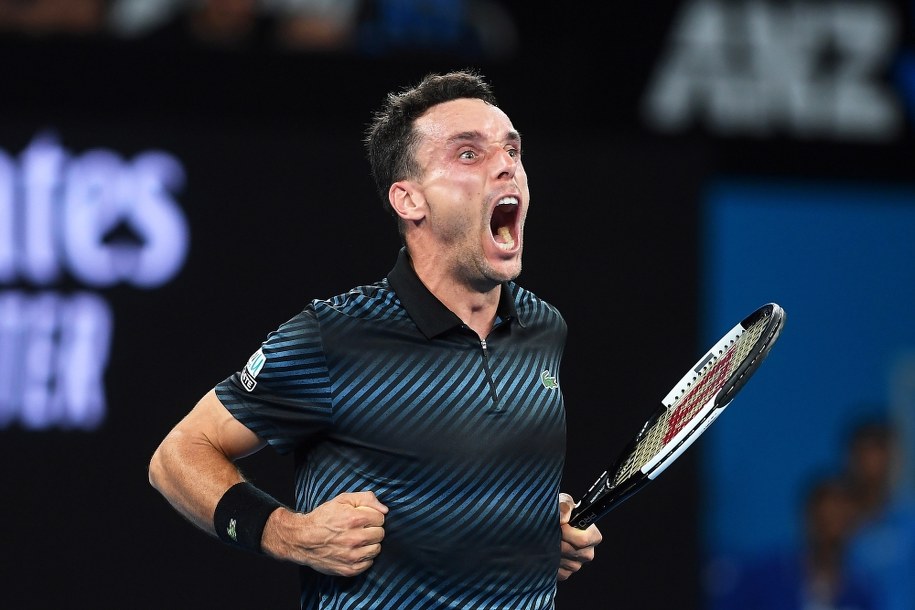 Roberto Bautista Agut /JULIAN SMITH /PAP/EPA