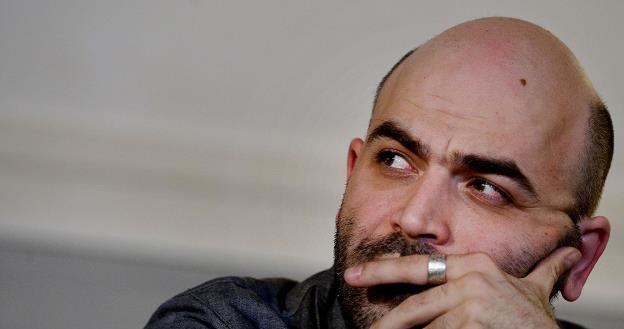 Roberto Saviano, włoski pisarz, autor słynnej "Gomorry" /AFP