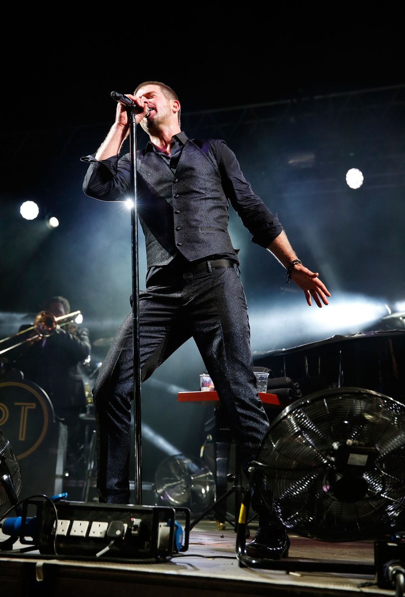 Robin Thicke /Tim P. Whitby /Getty Images