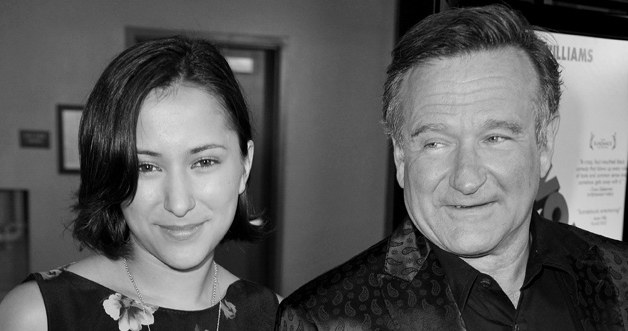 Robin Williams był bardzo związany ze swoją córką. Zelda do tej pory przeżywa śmierć ojca /Kevin Winter /Getty Images