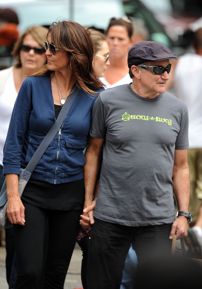 Robin Williams i Susan Schneider /- /East News
