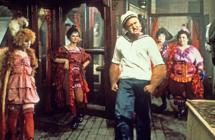 Robin Williams jako Popeye w filmie Roberta Altmana /Paul Ronald / Bridgeman Images – RDA /Agencja FORUM