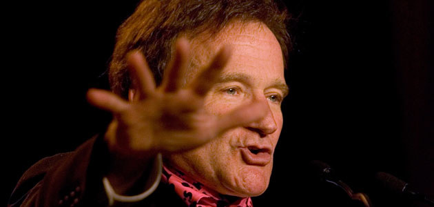 Robin Williams na Międzynarodowym Festiwalu Filmowym w San Francisco 3 maja, fot. David Paul Morris &nbsp; /Getty Images/Flash Press Media