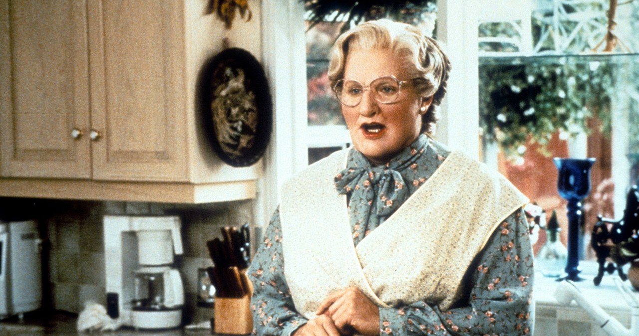 Robin Williams w filmie "Pani Doubtfire" /Archive Photos / Stringer /Getty Images