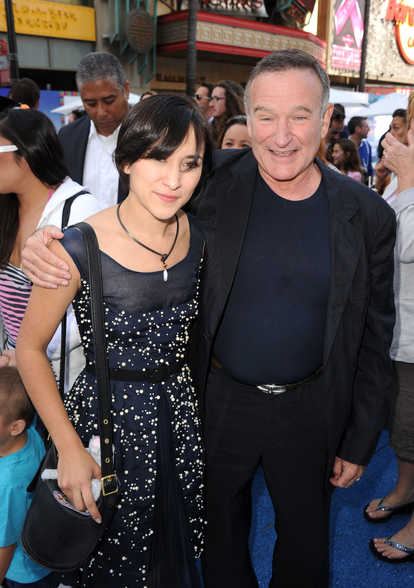 Robin Williams z córką /Kevin Winter /Getty Images