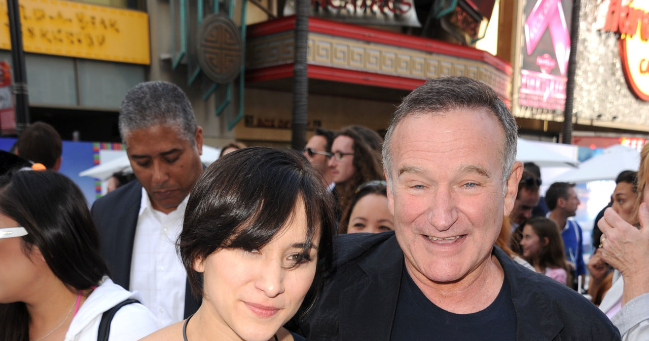 Robin Williams z córką /Kevin Winter /Getty Images