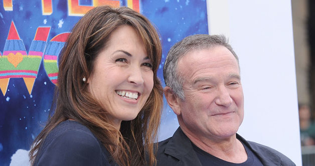 Robin Williams z żoną Susan /Jason Merritt /Getty Images