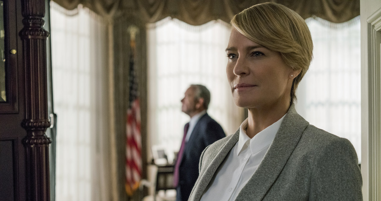 Robin Wright jako Claire Underwood w 5. sezonie "House of Cards" /David Giesbrecht/Netflix /materiały prasowe