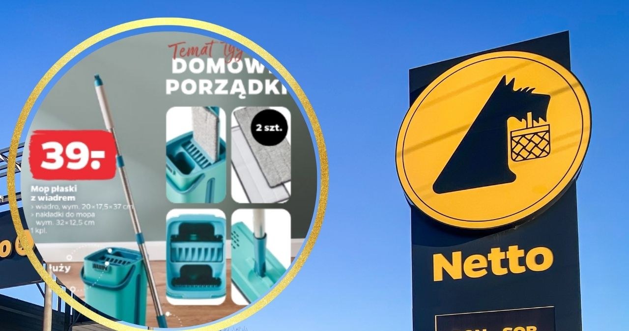 Robisz sprzątanie po świętach? Netto ma wszystko, czego potrzeba /Netto /INTERIA.PL