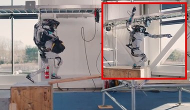Robot Boston Dynamics jak parkourowiec! Robi salto i nosi torbę. Jest film