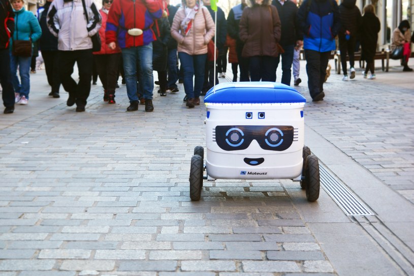 Robot dostwczy "Mateusz" / fot. Delivery Couple /