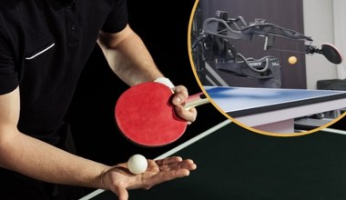 Robot ogrywa ludzi w ping-ponga. 10 razy szybszy od mistrzów dyscypliny
