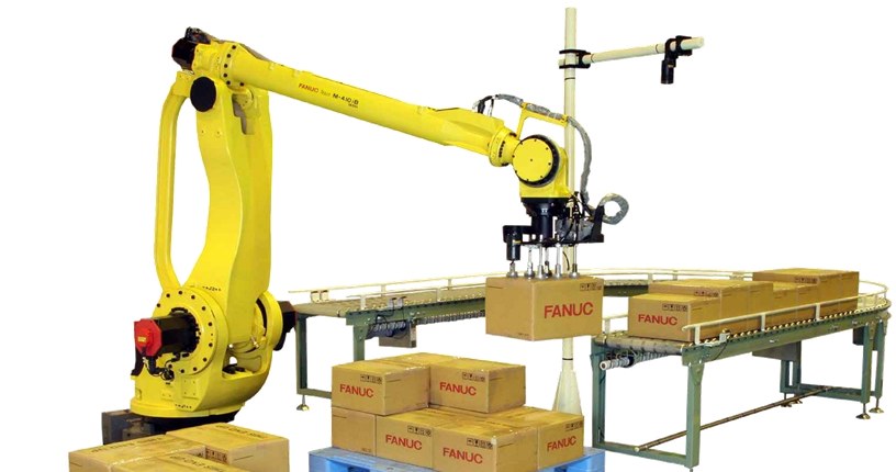 Robot paletyzujący /.