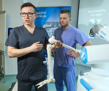 Robot pomoże w operacjach ortopedycznych