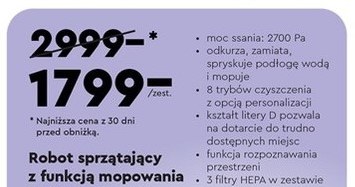 Robot sprzątający teraz na promocji na Biedronka Home /Biedronka /INTERIA.PL