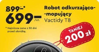 Robot sprzątający z funkcją mopowania taniej w Biedronce! /Biedronka /INTERIA.PL