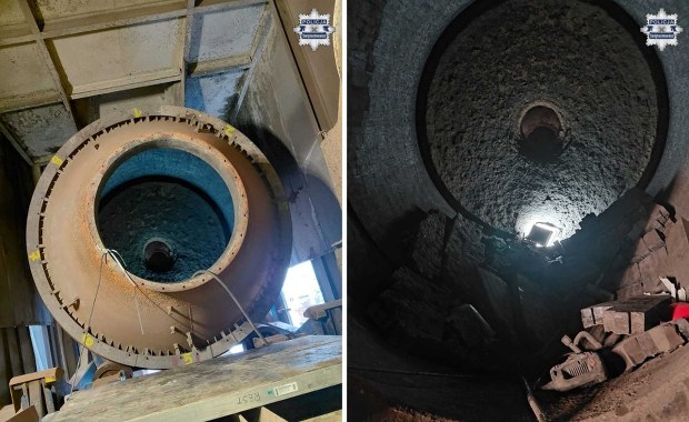 Robotnicy uwięzieni w piecu. Wypadek w Świętochłowicach