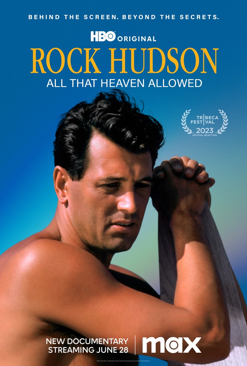 Rock Hudson na plakacie "All That Heaven Allowed" /HBO