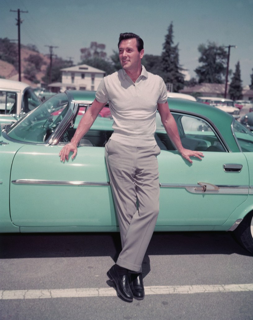 Rock Hudson - wzór męskości w latach 60. w Hollywood /Hulton Archive /Getty Images