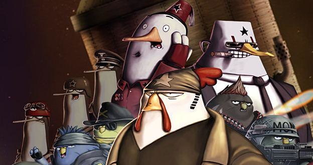 Rocketbirds: Hardboiled Chicken - motyw graficzny /Informacja prasowa