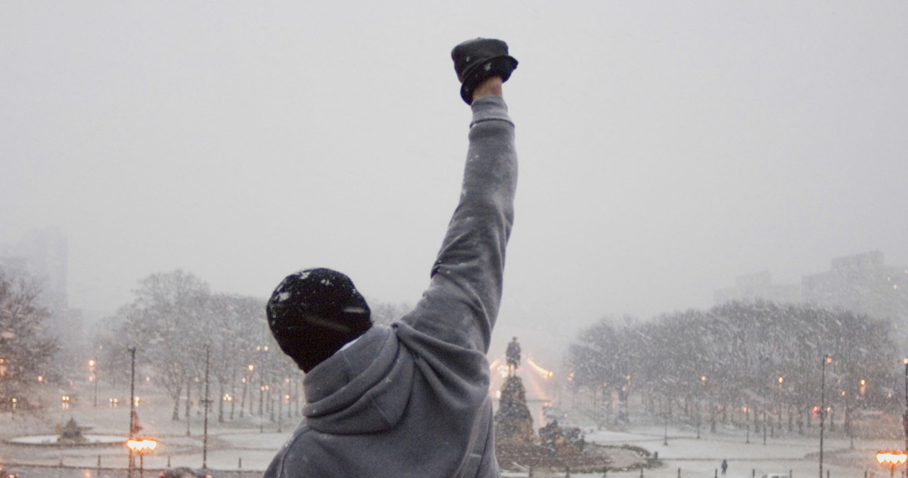 Rocky steps! Sylvester Stallone w filmie "Rocky Balboa" /East News