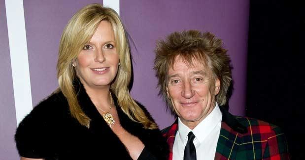 Rod Stewart z żoną, fot. Ian Gavan &nbsp; /Getty Images/Flash Press Media