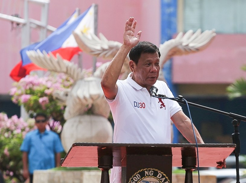 Rodrigo Duterte zaprzysiężony na prezydenta Filipin /AFP