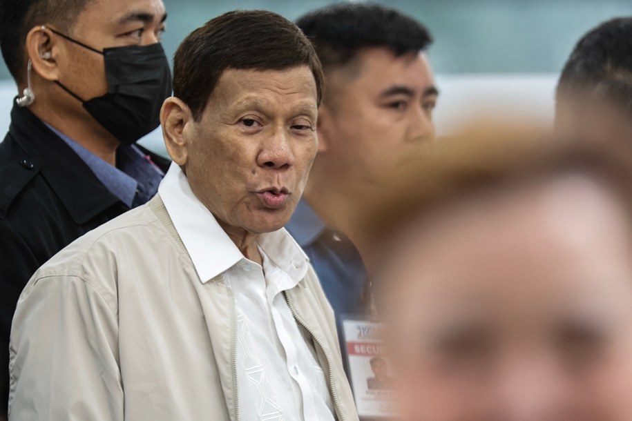 Rodrigo Duterte, zdj, z 2024 roku /ROLEX DELA PENA    /PAP/EPA